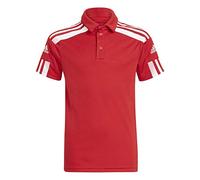 Adidas Squadra 21 Short Sleeve Polo Rosso 13-14 Years Bambino,Bambina
