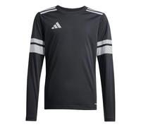 adidas SQUADRA25 JERSEY LONG SLEEVE KIDS, T-shirt Unisex - Bambini, Black/White,