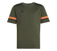 adidas SQUADRA25 JERSEY SHORT SLEEVE KIDS, T-shirt Unisex - Bambini, night cargo/black/semi impact orange,
