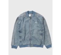 Adidas SST ADICOLOR DENIM TRACKTOP men Track Jackets blue in taglia:S