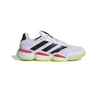 adidas Stabil 16 Indoor Shoes, Scarpe Sportive Uomo, Cloud White/Aurora Met. / Aurora Plum, 46 EU