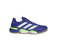 adidas Stabil 16 - Scarpe da pallavolo da interno da uomo, Lucid Blue White Lucid Lemon, 41 1/3 EU