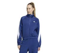 Adidas Stadium Tracktop Donna - Top da pista Blu - Taglia M (38-40) - Poly Mesh Blue M (38-40)