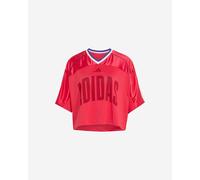Adidas Stadium W - T-shirt - Donna - Rosso S