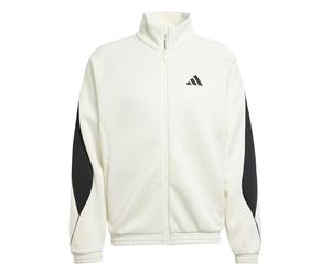 adidas Stadiums Giacca Da Allenamento Uomini - Crema, Nero