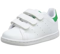 Adidas Stan Smith CF C, Scarpe da Ginnastica Unisex - Bambini e Ragazzi, Bianco/Bianco/Verde, 31 EU