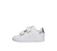 adidas Stan Smith Cf I, Scarpe da Ginnastica Bimbo 0-24, Bianco Cloud White Cloud White Core Black, 27 EU