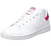 adidas Stan Smith J, Sneaker Unisex - Bambini e ragazzi, Ftwr White Ftwr White Bold Pink, 36 2/3 EU