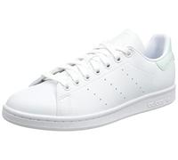 adidas Stan Smith W, Scarpe da Ginnastica Alte Donna, Bianco/Verde Dash/Nero, 38 EU
