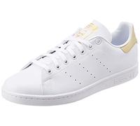 adidas Stan Smith W, Scarpe da ginnastica alte Donna, Full White White Gold Met Back, 35.5 EU
