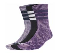 adidas Stonewash 3P W - calzini corti - donna S Purple/Black woman Recycled Polyester,Recycled Polyamide