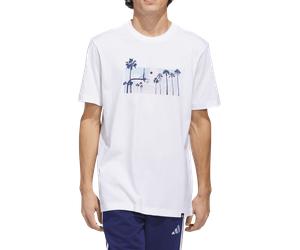 adidas Summer Sunset T-Shirt Magliette XXL Bianco
