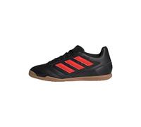 adidas Super Sala 2 Indoor Boots, Scarpe da Calcio Uomo, Core Black/Bold Orange/Gum, 43 1/3 EU
