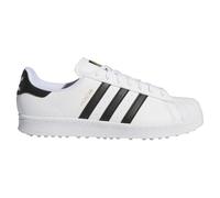 Adidas Superstar Golf Scarpe Spikeless, Cloud White Core Black Gold Metallic, 42 EU