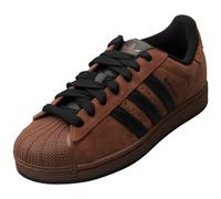 Adidas Superstar II Fashion Trainers Brown Black Unisex - 46 2/3 EU