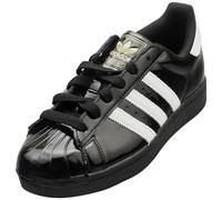 Adidas Superstar II Fashion Trainers Donna Nero Bianco - 40 2/3 EU