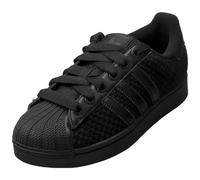 Adidas Superstar II Fashion Trainers Unisex Nero Oro - 42 EU