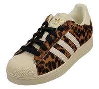 Adidas Superstar II Leopard Fashion Trainers Donna Nero Oro - 40 2/3 EU