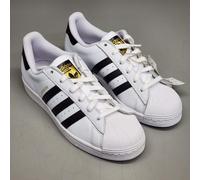 Adidas Superstar J Guscio Punta Basso Top Scarpe da Ginnastica Ragazzi Taglie 6