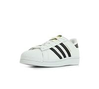 adidas Superstar J, Sneaker Unisex - Bambini e ragazzi, Footwear White Black C, 35.5 EU