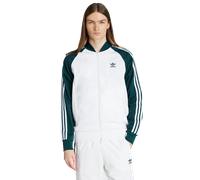 adidas Originals - Adicolor Classics SST - Giacca sportiva edera aurora e bianca-Bianco 2XL