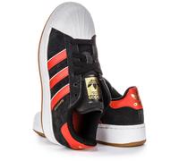 ADIDAS Superstar Xlg Basket Unisex da Ginnastica IN Nero Rosso UK 3 - 11