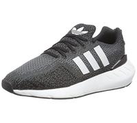 Adidas Swift Run 22, Scarpe da Ginnastica Basse Uomo, Core Black/White/Grey Five, 43 1/3 EU