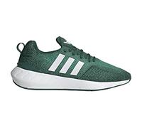 Adidas Swift Run 22, Scarpe da Ginnastica Basse Uomo, Verde Collegiale/Bianco/Verde Intenso, 42 EU