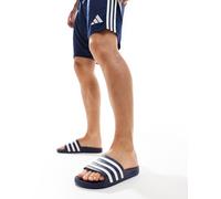 adidas Swim - Adilette - Sliders blu navy con strisce bianche 48 2/3