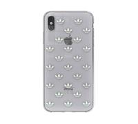 ADIDAS TREFOIL COVER per Apple iPhone XS Max, Trasparente