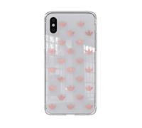 ADIDAS TREFOIL COVER per Apple iPhone X / XS, Trasparente