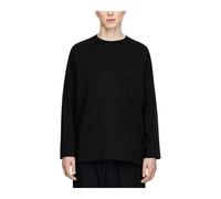 Adidas - T-shirt a maniche lunghe a righe sfumate oversize - - Sport - Uomo - Nero - S