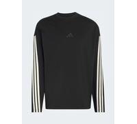 adidas T-shirt a maniche lunghe adidas Kit 3-Stripes xlarge Nero
