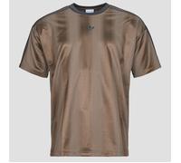 adidas T-shirt adidas Adicolor Jacquard Jersey in Marrone EU M