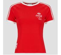 T-SHIRT ADIDAS X COCA-COLA 3 STRISCE Vivid Red L