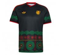 adidas Football Jamaica 26 maglia away con stampa nera-Nero S