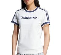 adidas T-Shirt Bianco/Marina Donna Linear Cali, bianco, M