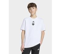 adidas Unisex - Bambini e Ragazzi Marvel Spider-Man Graphics Shirt, White/Black, 13-14 Years