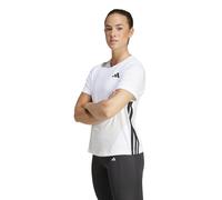 Adidas T-shirt da allenamento Train Essentials 3-Stripes White/Black da Donna XS Bianco