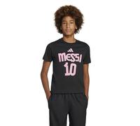 Adidas Messi Name&number Graphic Short Sleeve T-shirt Verde 9-10 Years Bambino