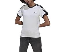 adidas T-Shirt da Donna Adicolor Classics Slim 3-Stripes Bianco Taglia 40 (S) Codice HM6412