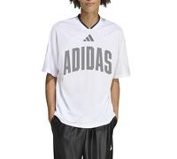 Adidas - T-Shirt da Uomo Stadium Graphic Mesh, Bianco Codice KS5426 - 9M