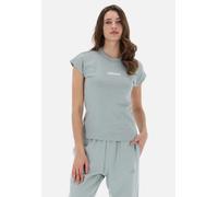 adidas Femme Essentials Linear Cotton T-Shirt, Wonder Sage/White, XS