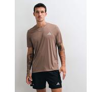 adidas T-shirt Essential Run da corsa in khaki-Verde L
