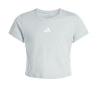 adidas Fille Essentials Logo T-Shirt, Wonder Sage/White, 13-14 Years