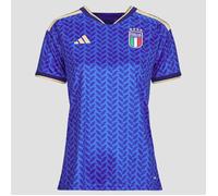 Adidas Italy 26/27 Replica Home Woman Short Sleeve T-shirt Blu S Donna