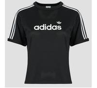 adidas T-shirt LINEAER MESH T-Shirt in Nero EU L
