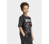 adidas Unisex - Bambini e Ragazzi Marvel Spider-Man Shirt, Black/White, 7-8 Years