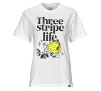 adidas T-shirt Positivity Graphic T-Shirt in Bianco EU XS