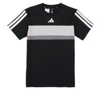 adidas T-shirt Seasonal Essentials Tiberio 3-Stripes T-Shirt Kids in Nero 11 / 12 anni